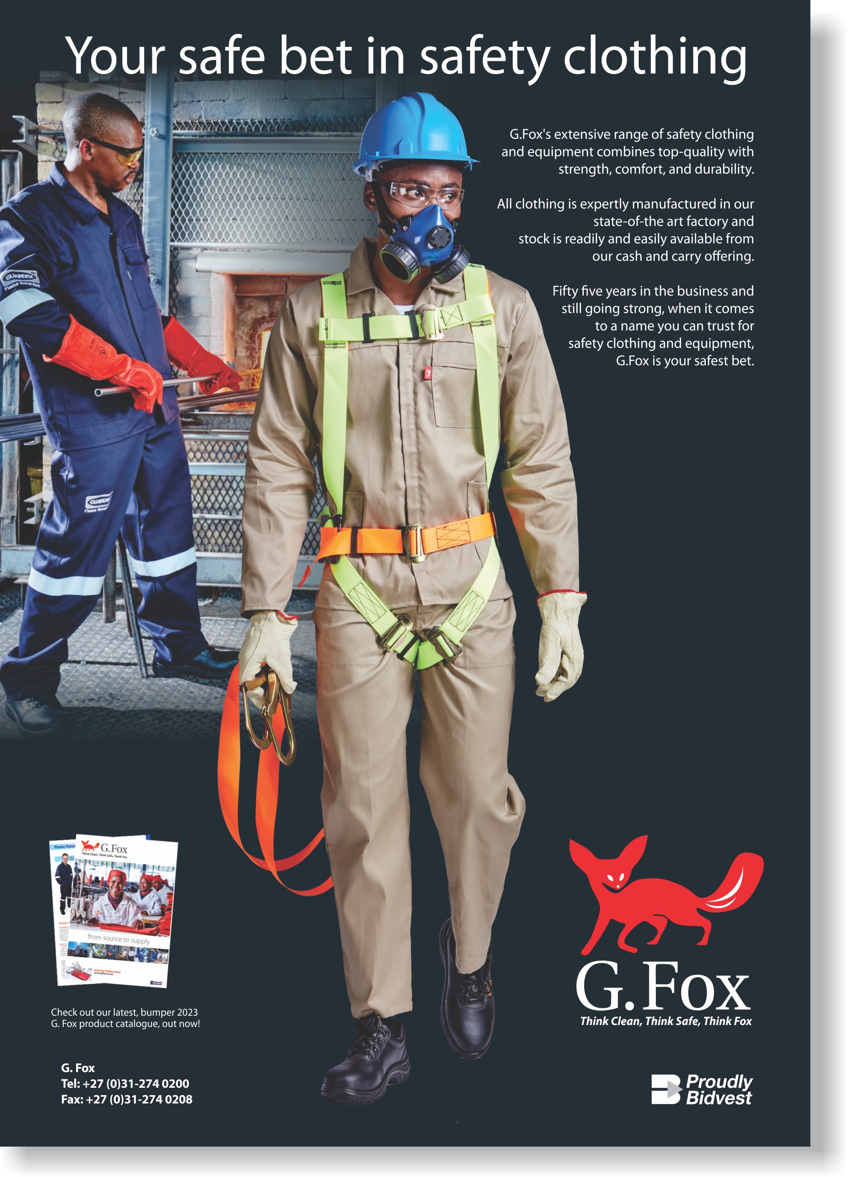 G Fox Advert